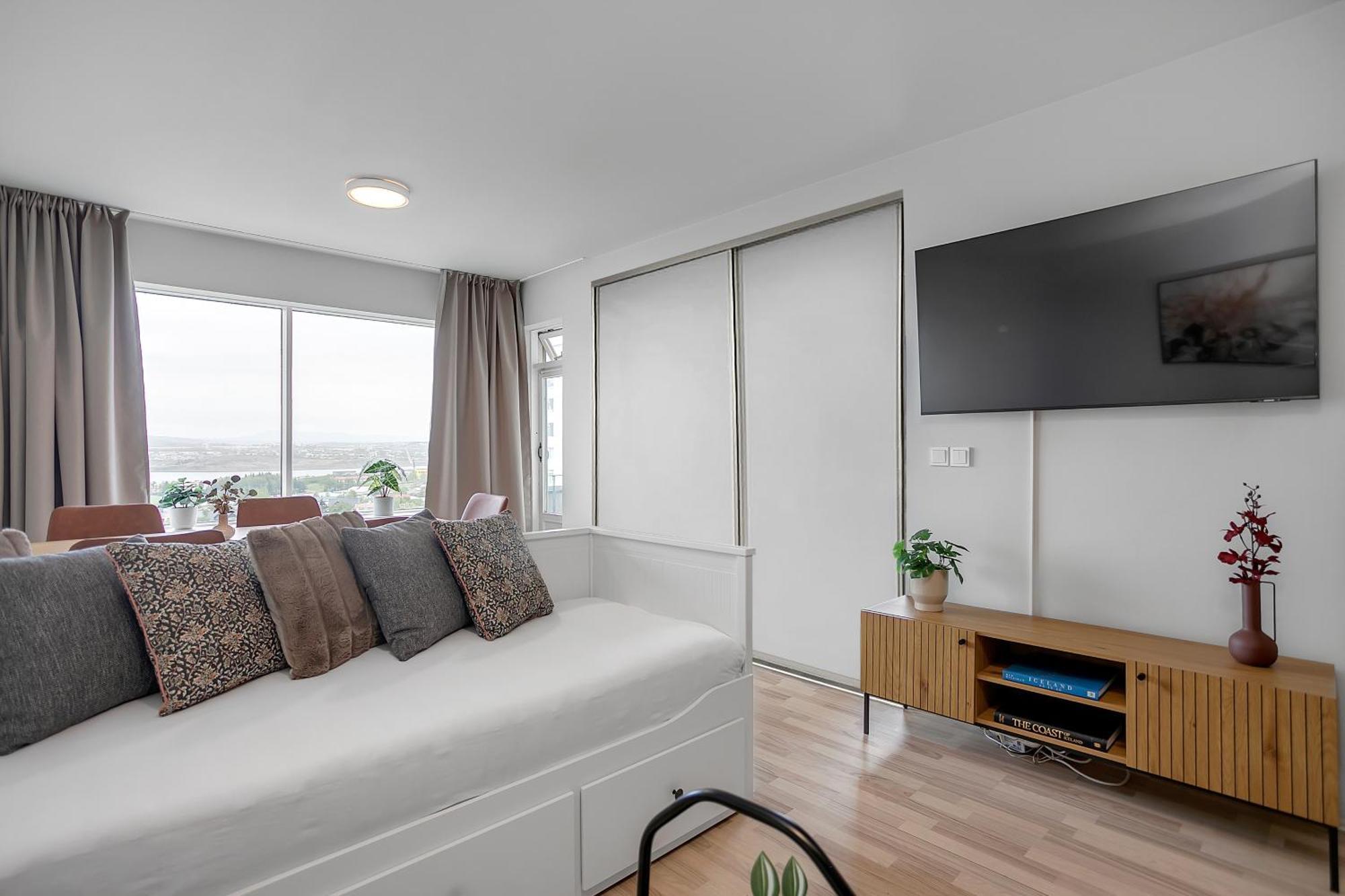 Charming Studio - Stunning Panorama View Reykjavik Ngoại thất bức ảnh